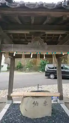 湖山神社の手水舎