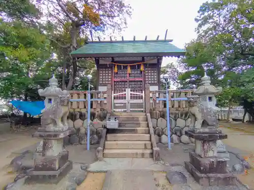 神明社（北方町曽根）の本殿