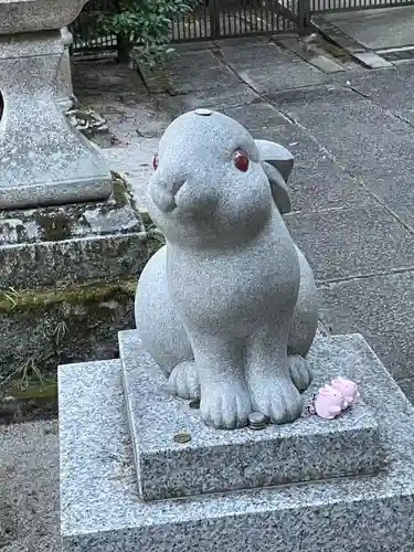 岡崎神社の狛犬