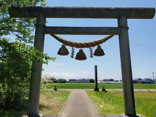 五位荘神社の鳥居