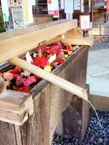鳩森八幡神社の手水舎
