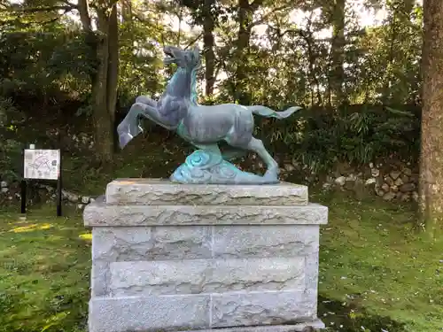 八幡宮の狛犬