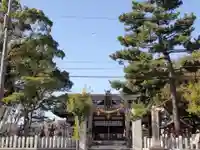 止止呂支比売命神社の鳥居