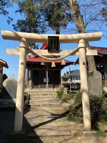 糀谷八幡宮の鳥居