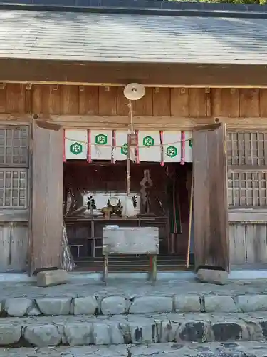 比婆山久米神社の本殿・本堂