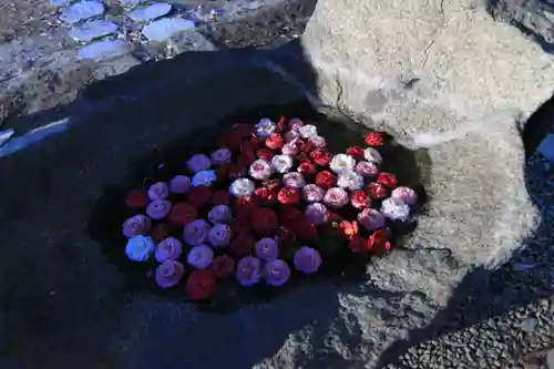 田村神社の手水