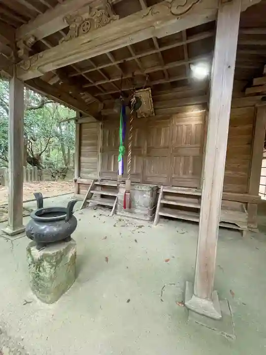 妙見山奥の院の本殿・本堂