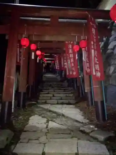 清高稲荷社の鳥居