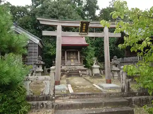 阿久比神社の鳥居