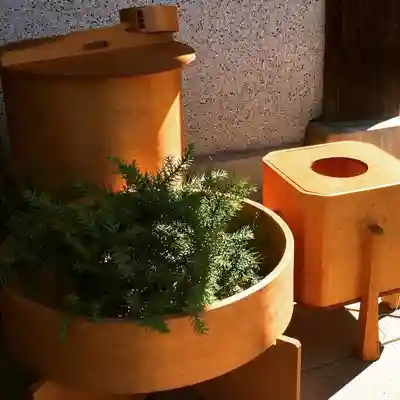 曾屋神社の手水舎