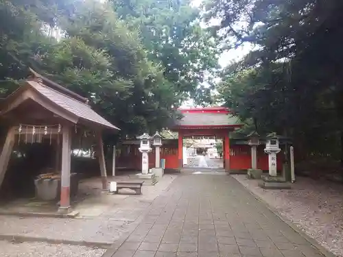 息栖神社の山門