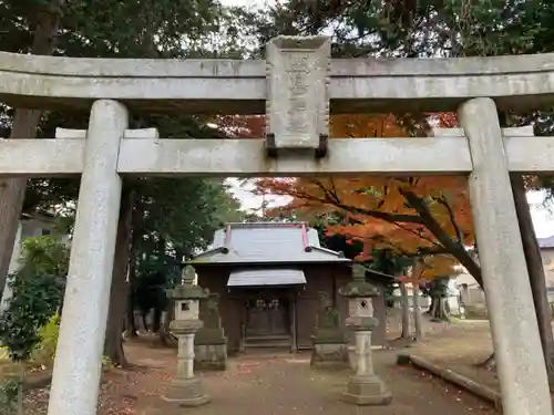 鹿島神社の鳥居