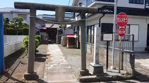 浅間神社の鳥居