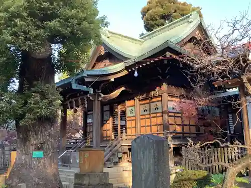 西向天神社の本殿・本堂