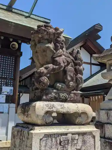 御井神社の狛犬