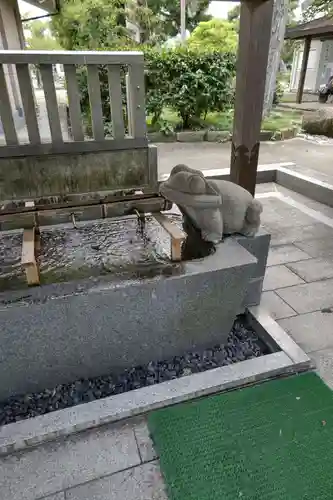 日吉神社の手水