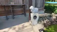 羊神社の狛犬