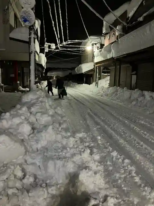 栃尾大神宮の自然