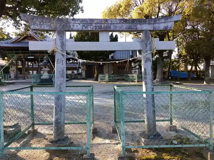 勝手神社(金谷勝手神社)の鳥居