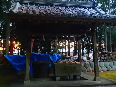加茂神社の手水舎