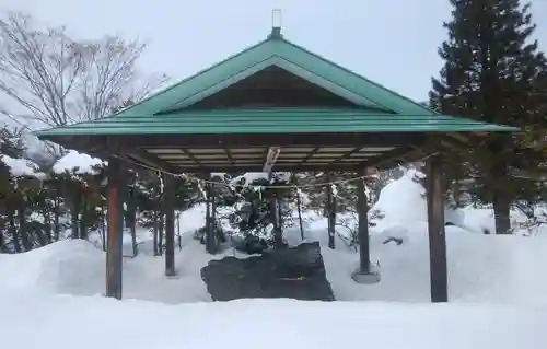 栗山天満宮の手水