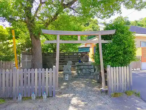 縣神社の鳥居