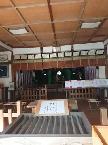 白羽神社の本殿・本堂