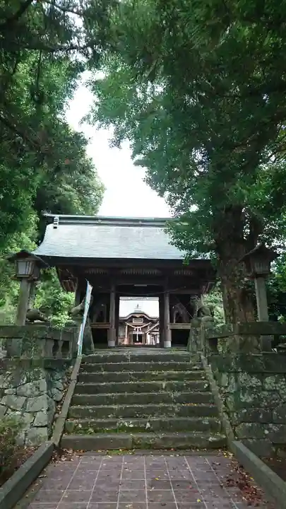 若宮神社の山門・神門
