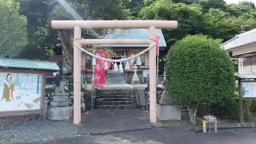 片岡神明宮の鳥居