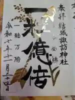 結城諏訪神社(茨城県)