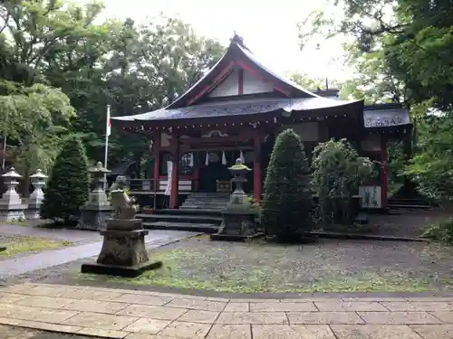 山中浅間神社の本殿・本堂