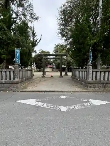 飯泉八幡神社の鳥居