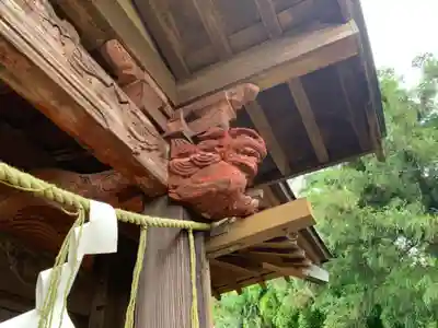 神明神社の芸術