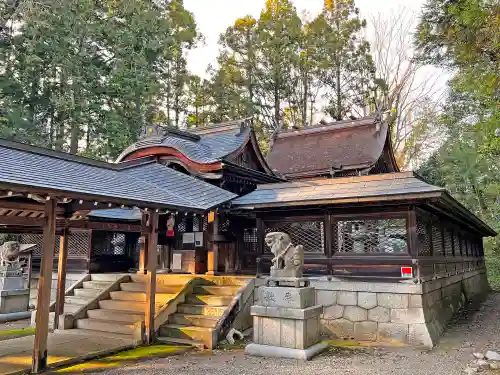 阿自岐神社の本殿