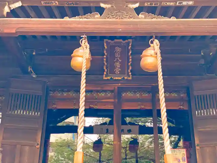 御田八幡神社の本殿・本堂