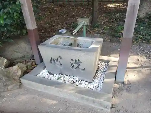 手力雄神社の手水