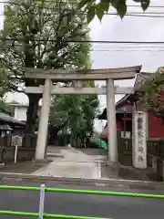 麻布氷川神社の鳥居