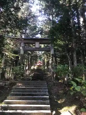 大麻山神社の鳥居