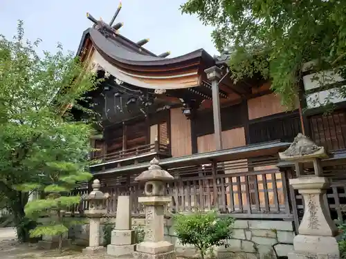 曽根天満宮の本殿・本堂