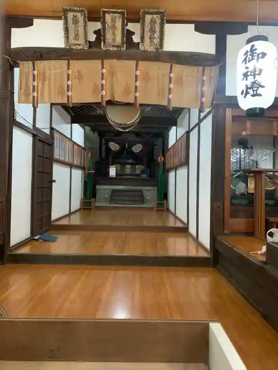 松原神社の本殿・本堂
