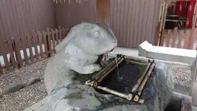 調神社の手水舎