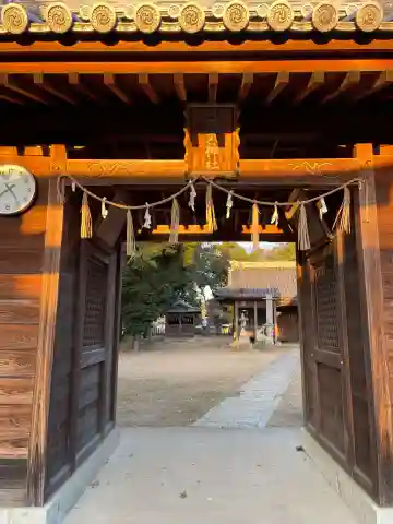 益気神社の山門・神門