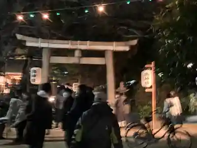 皇大神宮社の鳥居