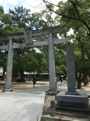 松陰神社の鳥居