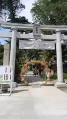 亀有香取神社の鳥居