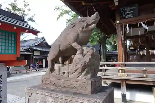 護王神社の狛犬