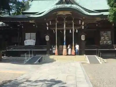 大麻比古神社の本殿・本堂