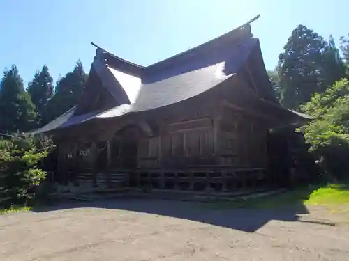 椙尾神社の本殿