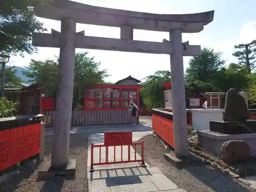 車折神社の鳥居