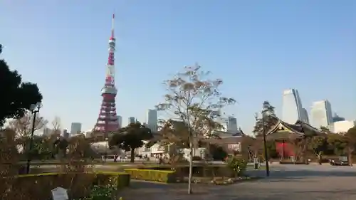 芝東照宮の景色